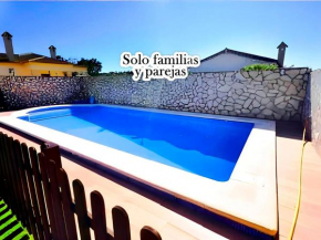 Chalet Piscina Privada con agua salada y vallada